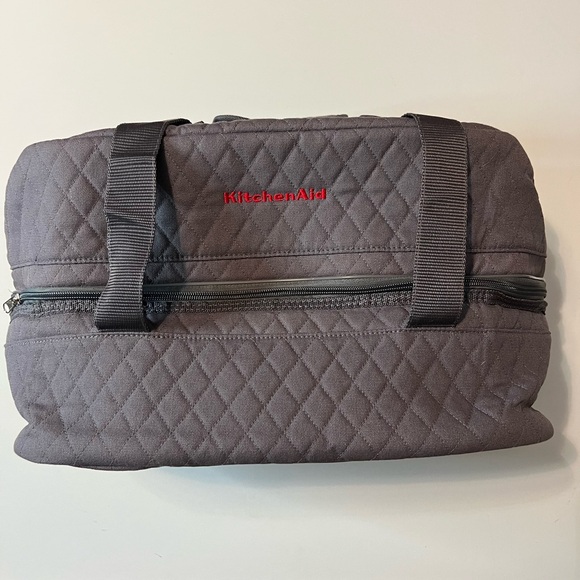 KitchenAid Quilted Gray Storage Bag - Picture 1 of 2